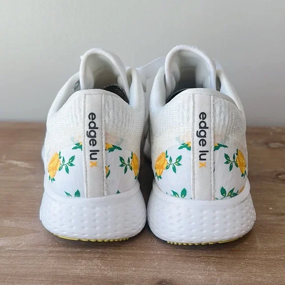 ADIDAS Edge Lux 4 'Floral Print' RUNNING SHOES Size 8 - Picture 7 of 11